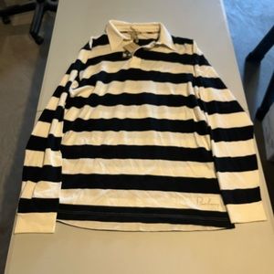 Burberry stripped long-sleeve medium